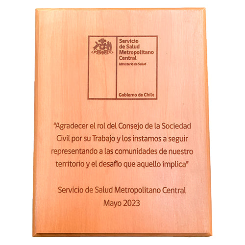 Galvanos de madera
