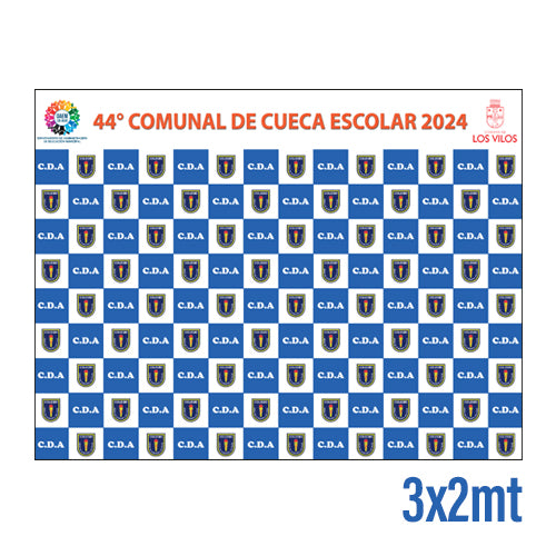 Telón de fondo 2x3 mt